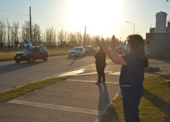 Caravana contra la reforma previsional