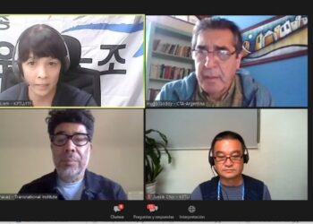 Reunión internacional de sindicatos