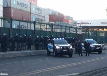 Desalojo y represión en el Puerto de Buenos Aires