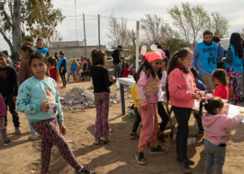 Dia de las infancias en el barrio Las Playas