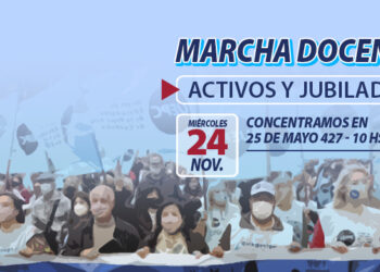 Docentes marcharon en Córdoba