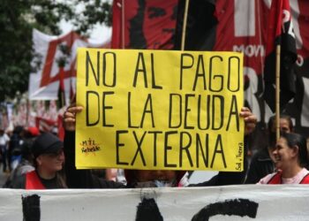 Deuda externa: movilizaciones en todo el país