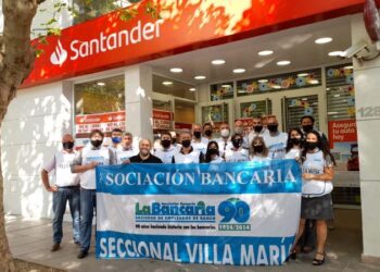 Bancarios le dicen ¡No! al cierre del Santander