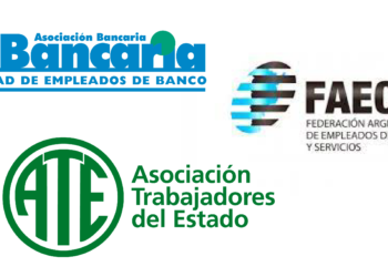 Estatales, bancarios y empleados de comercio acuerdan paritarias