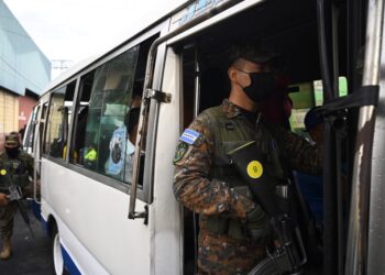Intervención del transporte en El Salvador