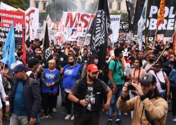 Marcha federal por salarios y trabajos dignos