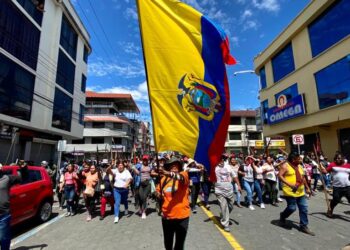 Levantamiento popular en Ecuador