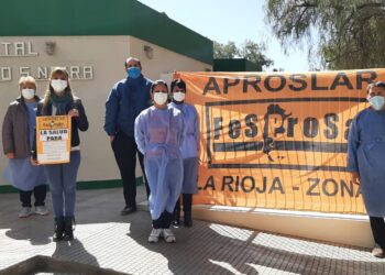 Trabajadores de la salud realizaron un paro nacional por mejoras salariales