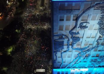 Marchas a 70 años de Evita