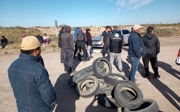 Cortes de ruta en Chubut