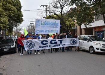 Gremios, organizaciones y trabajadores marcharon en apoyo a Jujuy