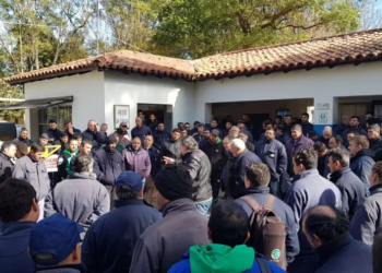 Trabajadores de Fabricaciones Militares de la ciudad adhirieron al paro nacional