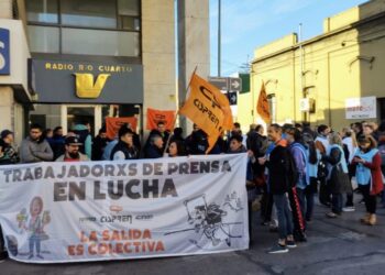 Paro de prensa por despido de delegado gremial