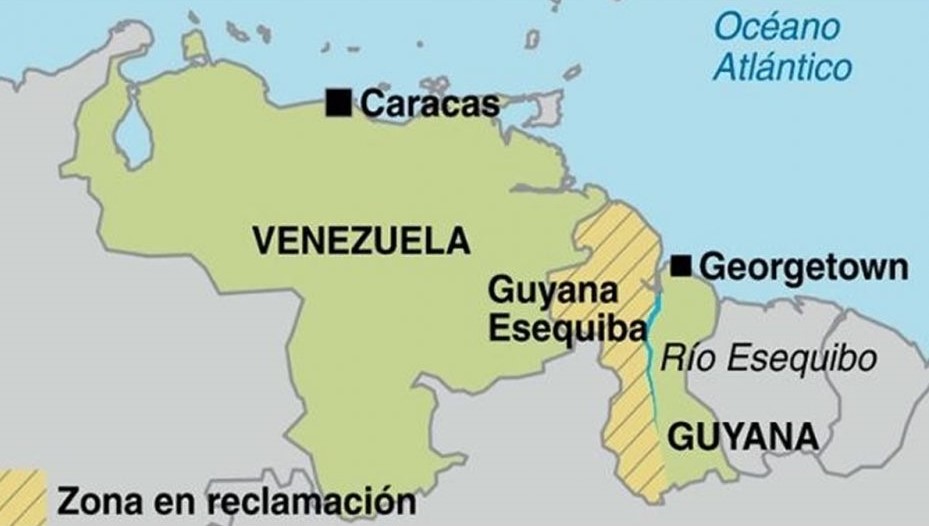 La región del “Esequibo” o de la “Guyana Esequiba” es un territorio de 159.542 km² que se encuentra bajo administración de Guyana pero que es reclamado por Venezuela desde 1966. 