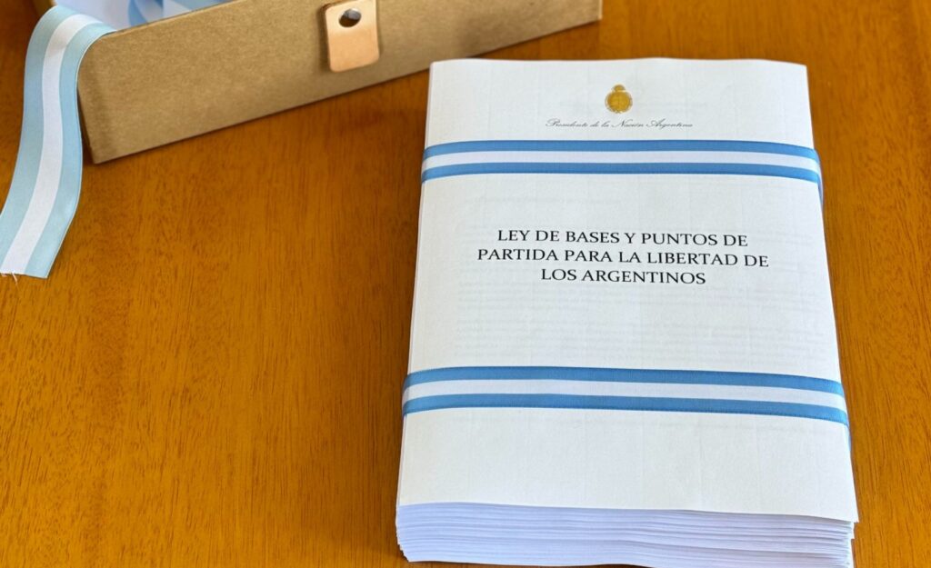 Posicionamientos empresarios sobre la Ley Bases