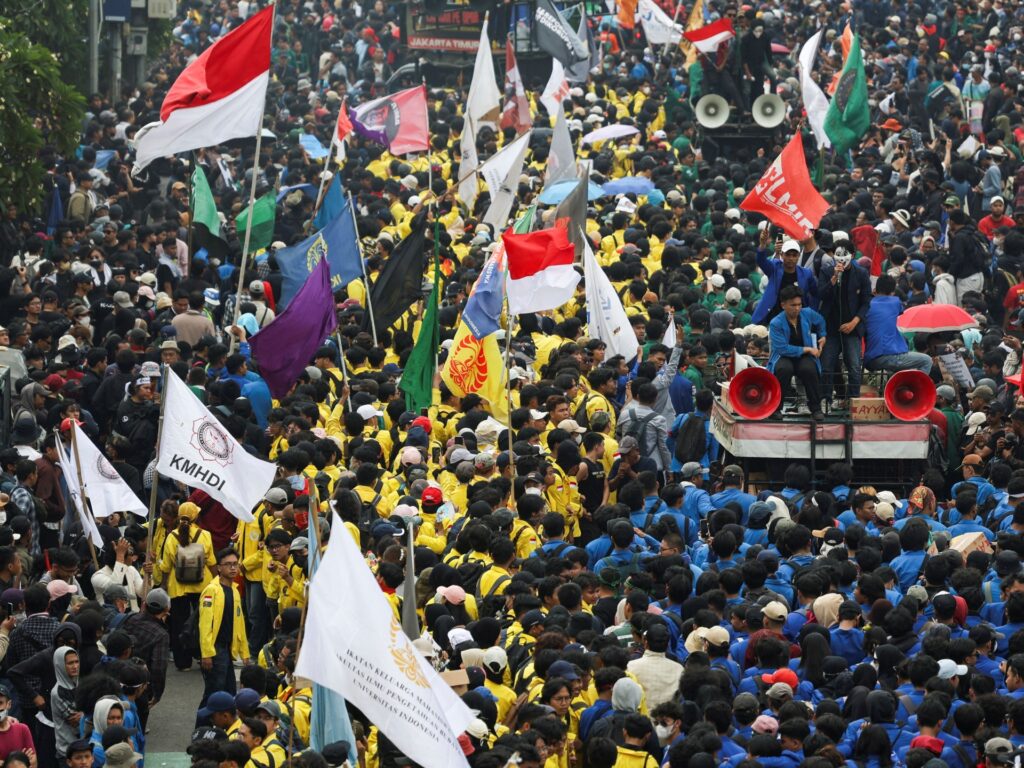 Movilizaciones en Indonesia ante una reforma electoral