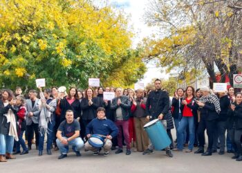 Trabajadores de la justicia fueron gaseados