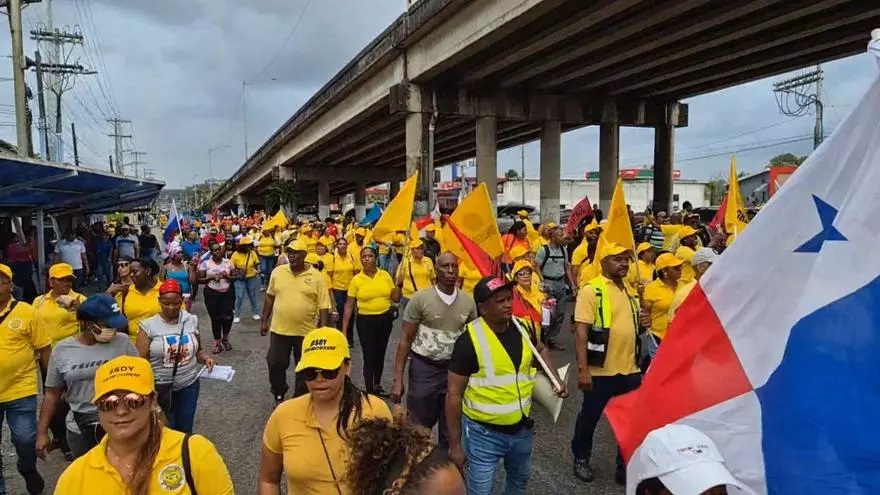 Paros y movilizaciones en Panamá