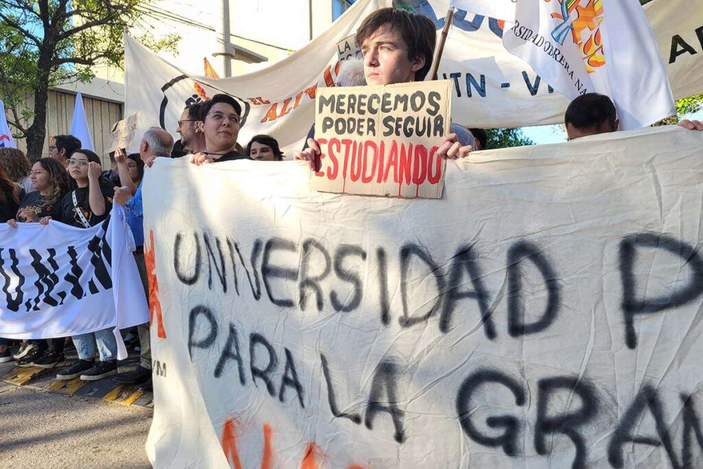 La comunidad universitaria marchará por financiamiento